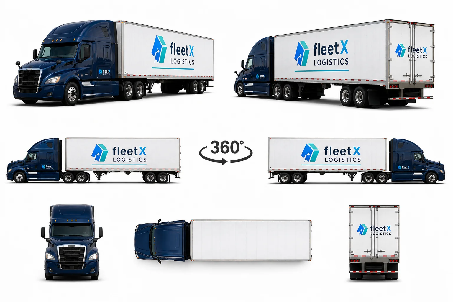 Dry Van 360-style truck view